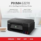 Canon MegaTank G3270 High-Capacity All-in-One Wireless Supertank Printer