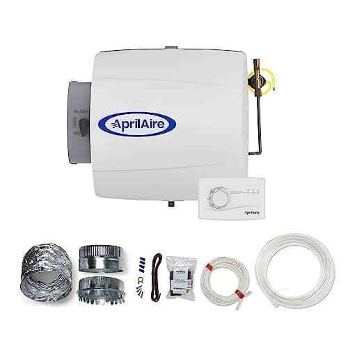 AprilAire 500M Manual Bypass Humidifier with Complete Installation Kit