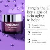 Neutrogena Triple Age Repair Night Face Moisturizer with Vitamin C, 1.7 oz