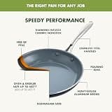 GreenPan Swift 17-Piece Non-Toxic Ceramic Nonstick Cookware Set