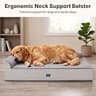 Veehoo XXL Orthopedic Dog Bed for Large Senior Dogs with Thick Memory Foam Base