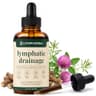 LYMPHORIA Lymphatic Drainage Drops, Targeted De-Puffing Tincture, Alcohol-Free, 2 fl oz