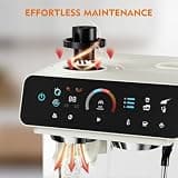 Ollygrin Semi-Automatic 20-Bar Espresso Machine with Built-in Grinder