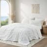 Cozy Bliss Lightweight Seersucker Plaid Queen Cooling Comforter Q-Max 0.45