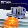 Gxzsk Wide-Port Mattress Vacuum Cleaner with Green Dust Illumination LED