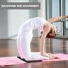 HASSLICKIT Thick Mini Yoga Mat Knee Pad Cushion 20mm NBR Foam with Storage Strap