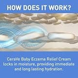CeraVe Baby Eczema Relief Cream with Essential Ceramides & Vitamin E, 5 oz