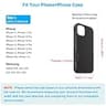 ykooe Heavy-Duty Nylon Belt Holster Cell Phone Pouch with Metal Carabiner