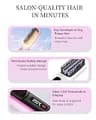 KNISUZ Go Brush Pro Ultra Light Cordless Hair Straightener Brush Pink