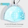 JODSONE Professional UV LED Nail Dryer with 30 Beads & Low-Heat Mode Setting