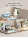 DREO Portable Air Conditioner 515S, 12,000 BTU Smart AC Unit with App