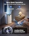 Temprium 14,000 BTU Whisper-Quiet Dual Motor Portable Air Conditioner