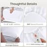 California Design Den 400 Thread Count 100% Cotton Sateen 6-Piece King Sheet Set
