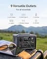 BLUETTI EB3A Portable Power Station - 268Wh Capacity, 600W AC Output