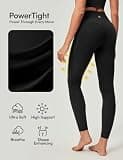 IUGA High-Waisted Compression Leggings with Pockets and PowerTight Fabric