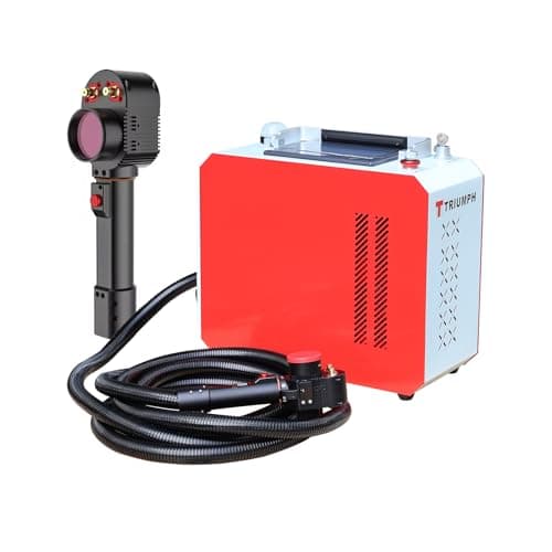 Triumph 300W Pulsed Fiber Laser Rust Remover with Anti-Reflection Technology