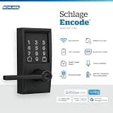 Schlage Encode Smart Wi-Fi Lock with Lever Handle and Touchscreen Keypad