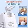 TREVOLTY 2000W Adapter and 1200W Voltage Converter with 20W PD Fast Charge