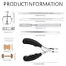 CHEMAILON Professional Stainless Steel Ingrown Toenail Correction Kit