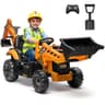 First Ride On JCB 3CX 24V Battery-Powered 3-in-1 Excavator Ride-On Toy