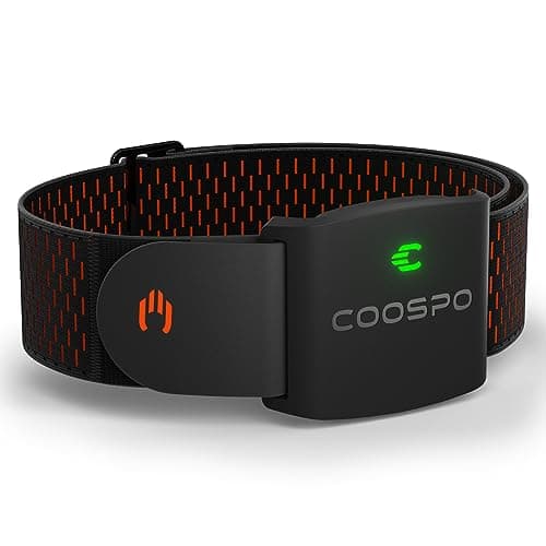 COOSPO HW9 Optical Heart Rate Monitor Armband with Visual LED Indicator