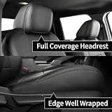 Coverdream Luxury Waterproof Faux Leather Car Seat Covers for Toyota Tacoma