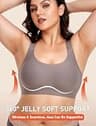 Gailife Women's Wireless Push Up Seamless Full Coverage Supportive T-Shirt Bra