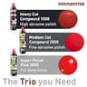 Menzerna 3-Step Heavy Cut Polishing Set for Deep Scratch & Swirl Repair