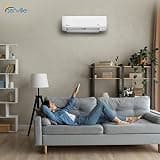 Senville SENA-30HF/D 28,000 BTU Dual Zone Mini Split Air Conditioner Heat Pump