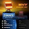 ZUNAICE Wireless Trailer Lights with Built-In Reverse Light and Hybrid Mount