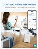 Midea 50-Pint Smart Dehumidifier with Built-In Pump for 4,500 Sq. Ft.
