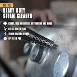 McCulloch MC1385 Deluxe Canister Steam Cleaner System with 23 Accessories
