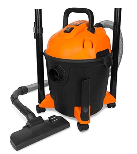 WEN VC4710 10-Amp 5-Gallon Portable HEPA Wet/Dry Shop Vacuum Cleaner