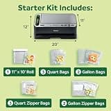 FoodSaver V4400 2-in-1 Vacuum Sealer Machine with Automatic Bag Detect