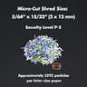 Aurora Commercial 200-Sheet Auto Feed Micro-Cut Paper Shredder, P-5