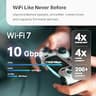 TP-Link Deco BE63 Tri-Band BE10000 WiFi 7 Whole Home Mesh System (3-Pack)