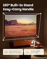 XGIMI Vibe One Portable Smart Projector, Native 1080P, Built-In Battery