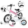 bikeboy 3-in-1 Kids Convertible Balance Bike with Shock Absorbers and Fenders