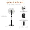 Amazon Basics 16-Inch Dual-Tier Pedestal Room Fan with Remote Control