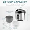 Aroma Housewares Professional Plus 20-Cup Digital Rice Cooker & Food Steamer