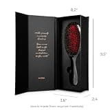 MISEL Professional Boar Bristle and Nylon Pin Hair Brush for Extensions
