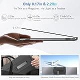 Blackview DCM6 14-Inch 1080P FHD IPS Triple Portable External Screen Extender