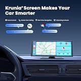 Krunia 9.26-Inch High-Brightness Wireless CarPlay Screen with 5G Wi-Fi and 550-Nit Panel