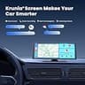 Krunia 9.26-Inch High-Brightness Wireless CarPlay Screen with 5G Wi-Fi and 550-Nit Panel