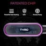 TYMO Ring Hair Straightener Brush with 3D Triangle Teeth Hot Comb Styler