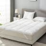 ROSE FEATHER Premium Goose Down & Feather Mattress Topper, Queen Size