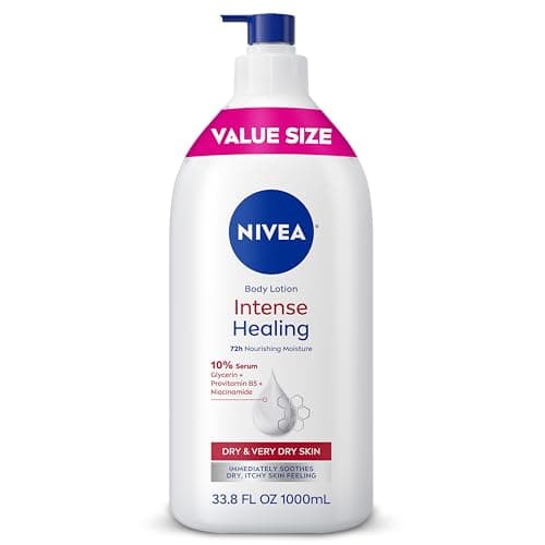 NIVEA Intense Healing Body Lotion for Dry Skin with Provitamin B5 (33.8 fl oz)