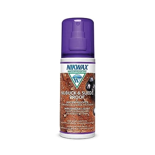 Nikwax Nubuck and Suede Proof Waterproofing Spray for Winter Weather Conditions