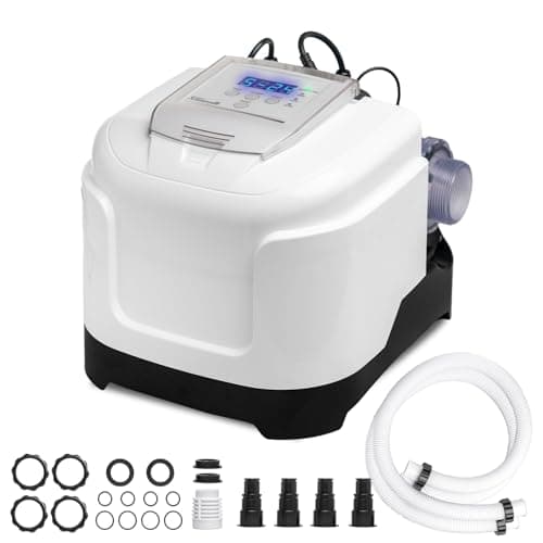 XtremepowerUS Above Ground Pool Salt Water System With Self-Cleaning Electrode