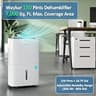 Waykar Commercial 150-Pint Dehumidifier with Built-in Pump & Auto-Defrost